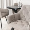 Mebel Elite Стул Modesto, серый, ME.MODESTO/P/CZ/T/K - Home Club, изображение 4