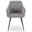 Mebel Elite Стул Modesto, серый, ME.MODESTO/P/CZ/T/K - Home Club, изображение 6