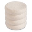 Mebel Elite Мягкий пуф Rossa кремового цвета, ME.ROSSA/BZ/TB/PUF - Home Club, изображение 3
