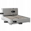 Mebel Elite Кровать 160x200 «Марсилия» с ящиком для хранения, серая велюровая, ME.MARSYLIA/160/P/V/LOZZPOJ - Home Club, изображение 10