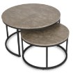 Mebel Elite Набір столиків Rocky Max, бетон/чорний, ME.MAXROCKY/BET/CZ/L - Home Club, зображення 9