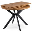 Mebel Elite Стол Lukas, раскладной, 100–250 см, дуб золотистый/чёрный, ME.LUKAS/DZ/CZ/S - Home Club, изображение 5