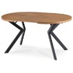 Mebel Elite Стол Lukas, раскладной, 100–250 см, дуб золотистый/чёрный, ME.LUKAS/DZ/CZ/S - Home Club, изображение 6