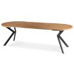 Mebel Elite Стол Lukas, раскладной, 100–250 см, дуб золотистый/чёрный, ME.LUKAS/DZ/CZ/S - Home Club, изображение 8