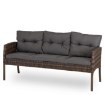 Mebel Elite Комплект садових меблів Atlanta, коричневий, ME.ATLANTA/BR/RT/OGR/ZES - Home Club, зображення 4