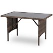 Mebel Elite Комплект садових меблів Atlanta, коричневий, ME.ATLANTA/BR/RT/OGR/ZES - Home Club, зображення 7