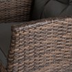 Mebel Elite Комплект садових меблів Atlanta, коричневий, ME.ATLANTA/BR/RT/OGR/ZES - Home Club, зображення 8