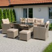Mebel Elite Комплект садовой мебели Colorado, бежевый, ME.COLORADO/P/BZ/RT/OGR/ZES - Home Club, изображение 2