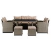 Mebel Elite Комплект садовой мебели Colorado, бежевый, ME.COLORADO/P/BZ/RT/OGR/ZES - Home Club, изображение 3