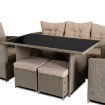 Mebel Elite Комплект садовой мебели Colorado, бежевый, ME.COLORADO/P/BZ/RT/OGR/ZES - Home Club, изображение 4