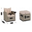 Mebel Elite Комплект садовой мебели Colorado, бежевый, ME.COLORADO/P/BZ/RT/OGR/ZES - Home Club, изображение 14