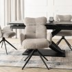 Mebel Elite Вращающееся кресло для гостиной Alvaro, серое, букле, ME.ALVARO/P/TB/K - Home Club, изображение 2
