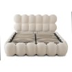Mebel Elite Кровать 160x200 Ankara с ящиком для вещей, кремового цвета, из букле, ME.ANKARA/160/KR/TB/LOZZPOJ - Home Club, изображение 6