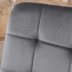 Mebel Elite Комплект из стола Harry (102–142 см) из дуба Artisan и 6 стульев Fredy серого цвета, W.HARRY/DA/S/FREDY/P/D/V/Z6/K - Home Club, изображение 4
