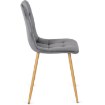Mebel Elite Комплект из стола Harry (102–142 см) из дуба Artisan и 6 стульев Fredy серого цвета, W.HARRY/DA/S/FREDY/P/D/V/Z6/K - Home Club, изображение 11