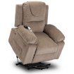 Mebel Elite Массажное кресло Fenix с электроприводом и функцией помощи при вставании, бежевого цвета, ME.FENIX2/BZ/T/FW - Home Club, изображение 9