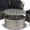 Mebel Elite Остров «Огородный» California из техноротанга, светло-серый, ME.CALIFORNIA/JP/RT/OGR/ZES - Home Club, изображение 6
