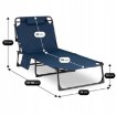 Mebel Elite Садовый шезлонг «Полевая кровать» Venus, темно-синий, ME.VENUS/GR/T/LOZ - Home Club, изображение 10