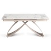 Mebel Elite Комплект: стол Luigi 160–240 см, белый мрамор/кашмир, и 4 кресла Torino кремового цвета, LUIGI/B/KASZ/S160-240/TORINO/KR/KASZ/T/Z4/K - Home Club, изображение 10