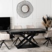 Mebel Elite Стол Ibiza, керамический, раскладной, 160–240 см, черный, ME.IBIZA/CZZL/CZ/S160-240 - Home Club, изображение 2