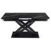 Mebel Elite Стол Ibiza, керамический, раскладной, 160–240 см, черный, ME.IBIZA/CZZL/CZ/S160-240 - Home Club, изображение 6