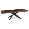 Mebel Elite Комплект: стол Hampton 160–240 см (дуб рустикальный/чёрный) и 4 стула Bresso (чёрные), HAMPTON/RU/CZ/S160-240/BRESSO/CZ/V/Z4/K - Home Club, изображение 11