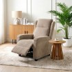 Mebel Elite Раскладной кресло Spencer, бежевый, из вельвета, ME.SPENCER/BZ/SZTR/FW - Home Club, изображение 2