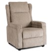 Mebel Elite Раскладной кресло Spencer, бежевый, из вельвета, ME.SPENCER/BZ/SZTR/FW - Home Club, изображение 3