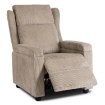 Mebel Elite Раскладной кресло Spencer, бежевый, из вельвета, ME.SPENCER/BZ/SZTR/FW - Home Club, изображение 4