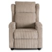 Mebel Elite Раскладной кресло Spencer, бежевый, из вельвета, ME.SPENCER/BZ/SZTR/FW - Home Club, изображение 6