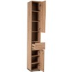 Mebel Elite Комплект для прихожей Parma 80 см, дуб Artisan/графит, W.PARMA/80/DA/PRZEDPO/ZES - Home Club, изображение 6