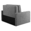 Mebel Elite Комплект із 2 двомісних крісел для сну Milan 2, сірий, PPHUE.MAJA2/POLARIS19/Z2/FW - Home Club, зображення 4