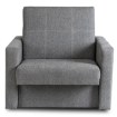 Mebel Elite Набор из 2 одноместных кресел-кроватей Milan 1, серый, PPHUE.MAJA1/POLARIS19/Z2/FW - Home Club, изображение 3