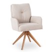 Mebel Elite Вращающееся кресло Bianco, бежевого цвета, ME.BIANCO/BZ/T/K - Home Club, изображение 8