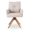 Mebel Elite Вращающееся кресло Bianco, бежевого цвета, ME.BIANCO/BZ/T/K - Home Club, изображение 9