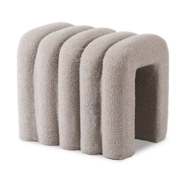 Mebel Elite Мягкий пуф Piksel, серый, ME.PIKSEL/P/TB/PUF - Home Club