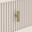 Mebel Elite Комод Marcos 154 см с рифлением, цвет «Кашмир/Золотой», W.MAGGIORE/KASZ/BZ/ZL/KOM3D3S - Home Club, изображение 5