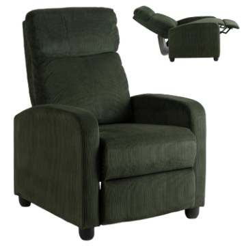 Mebel Elite Раскладной кресло Danny, зелёный, из вельвета, ME.DANNY/Z/SZTR/FW - Home Club