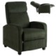 Mebel Elite Раскладной кресло Danny, зелёный, из вельвета, ME.DANNY/Z/SZTR/FW - Home Club