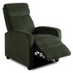 Mebel Elite Розкладне крісло Danny, зелене, з вельветової тканини, ME.DANNY/Z/SZTR/FW - Home Club, зображення 3