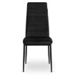 Mebel Elite Стул Naris, черный, велюровый, ME.NARIS/CZ/V/K - Home Club, изображение 3