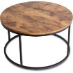 Mebel Elite Столик Tim Max из дуба в стиле рустик, ME.MAXTIM/DRU/CZ/L - Home Club, изображение 4