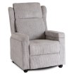 Mebel Elite Раскладной кресло Spencer, серый, из вельвета, ME.SPENCER/P/SZTR/FW - Home Club, изображение 3