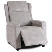 Mebel Elite Раскладной кресло Spencer, серый, из вельвета, ME.SPENCER/P/SZTR/FW - Home Club, изображение 4