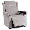 Mebel Elite Раскладной кресло Spencer, серый, из вельвета, ME.SPENCER/P/SZTR/FW - Home Club, изображение 5