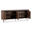Mebel Elite Комода Beck 200 см, чотиридверна, горіх, ME.BECK/O/KOM200 - Home Club, зображення 3