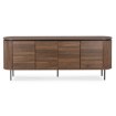 Mebel Elite Комода Beck 200 см, чотиридверна, горіх, ME.BECK/O/KOM200 - Home Club, зображення 4