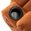 Mebel Elite Розкладне крісло з функцією масажу Box, руде, з вельветової тканини, ME.BOX2/BR/SZTR/FW - Home Club, зображення 13
