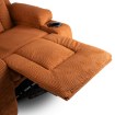 Mebel Elite Розкладне крісло з функцією масажу Box, руде, з вельветової тканини, ME.BOX2/BR/SZTR/FW - Home Club, зображення 15