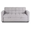 Mebel Elite Раскладной диван Aster 2 для сна, серый, ME.ASTER2/P/T/SOF - Home Club, изображение 5